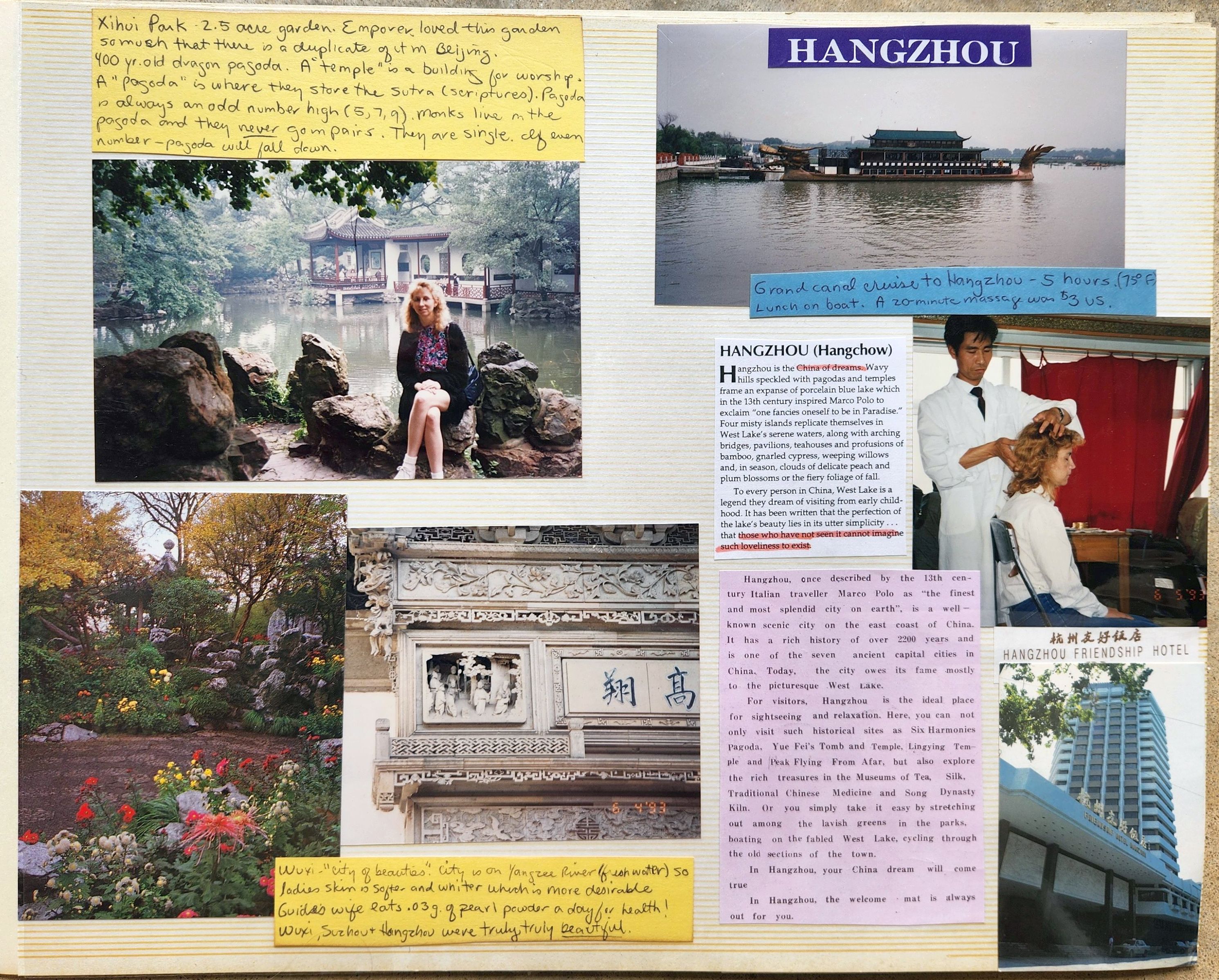 1993 Suzanna Travels to Asia