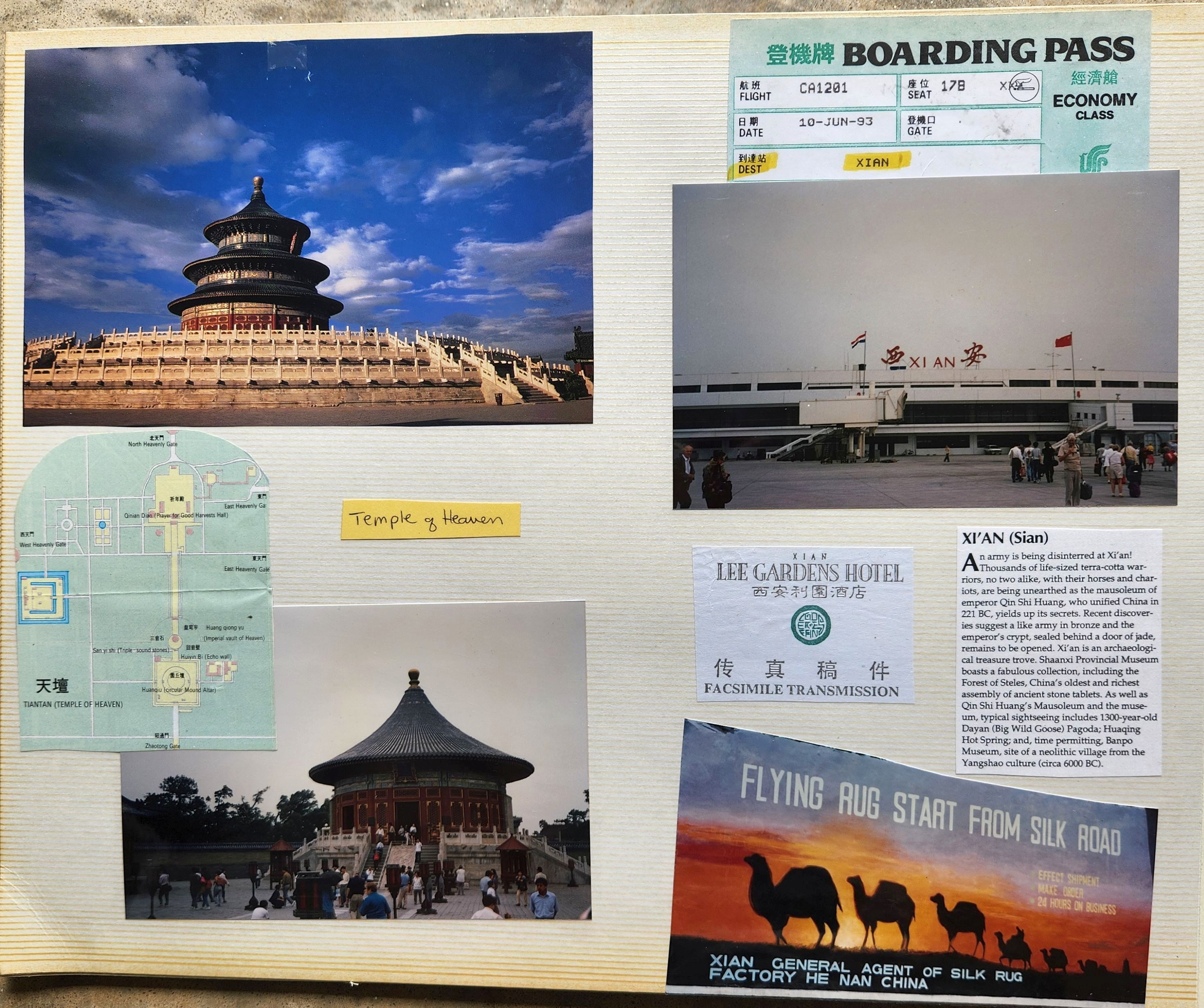 1993 Suzanna Travels to Asia