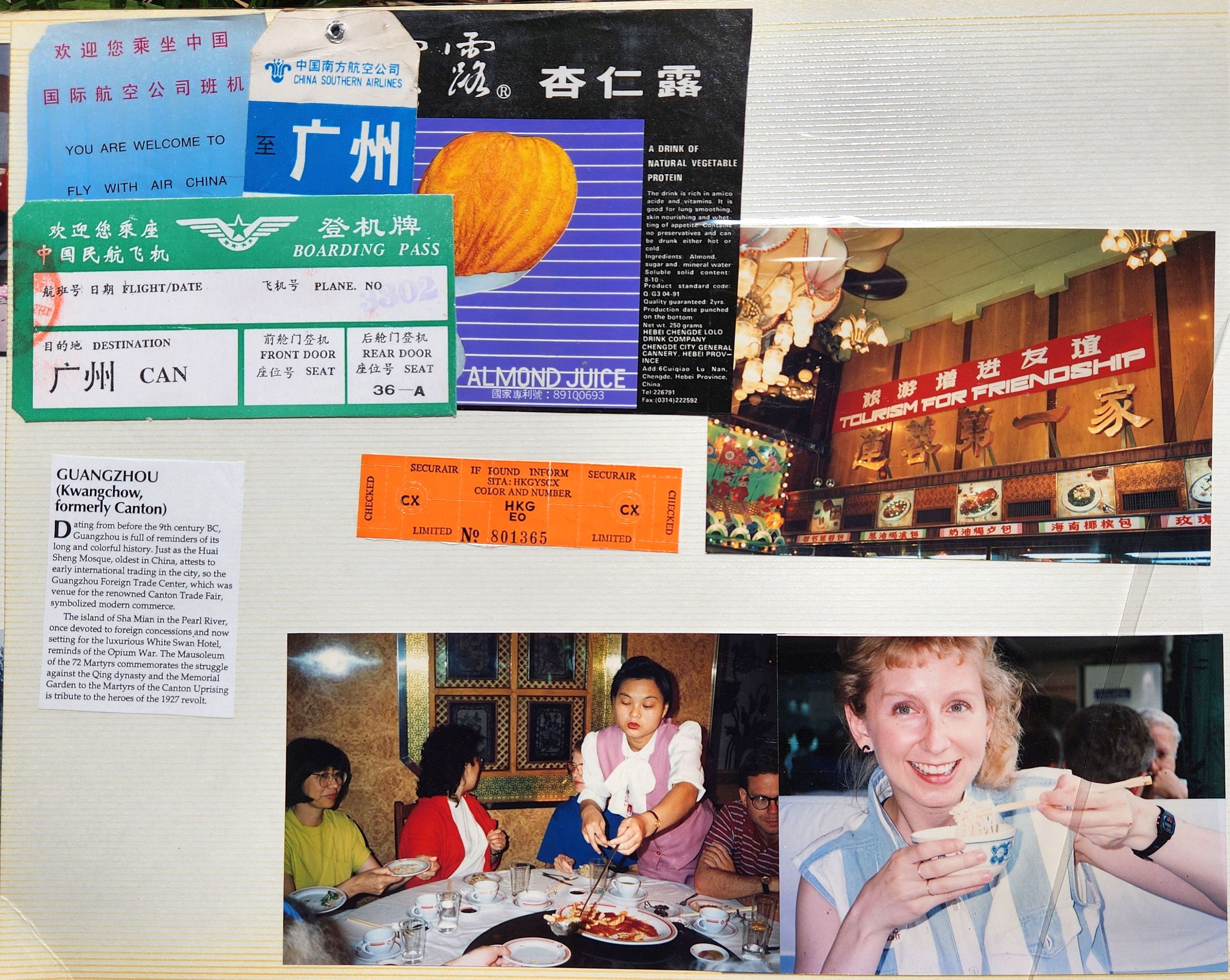 1993 Suzanna Travels to Asia