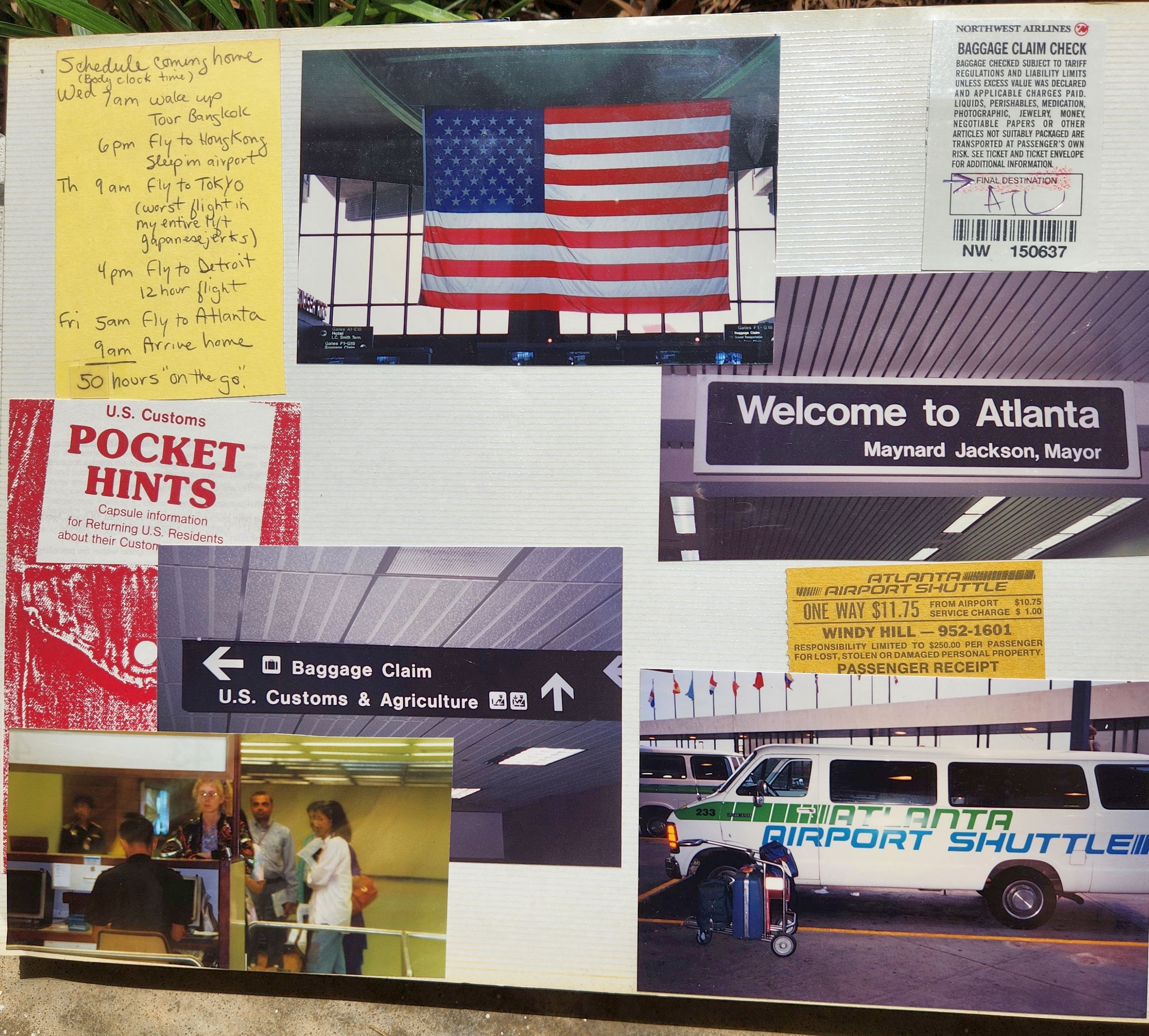 1993 Suzanna Travels to Asia