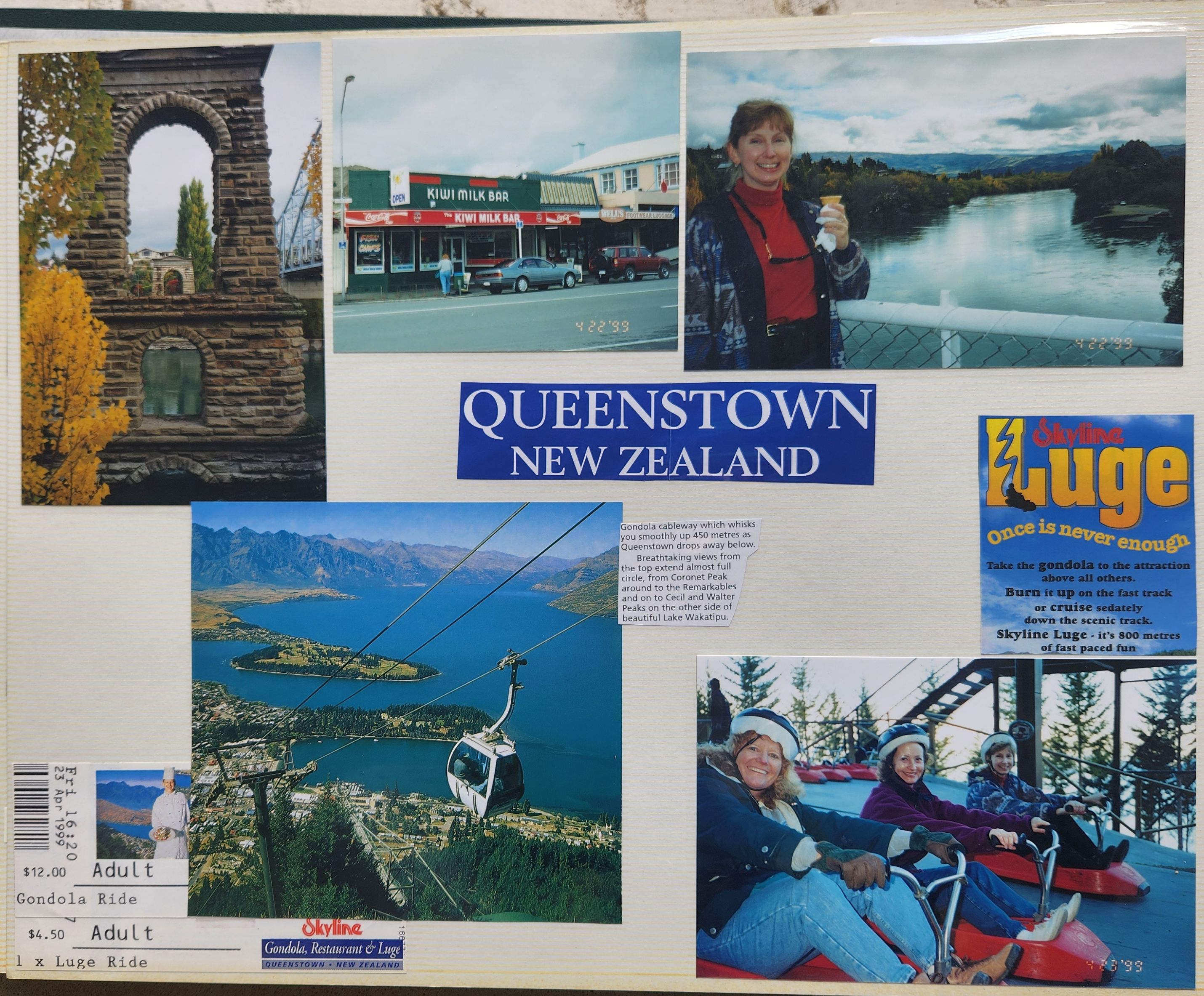 1999 Suzanna Travels to New Zealand
