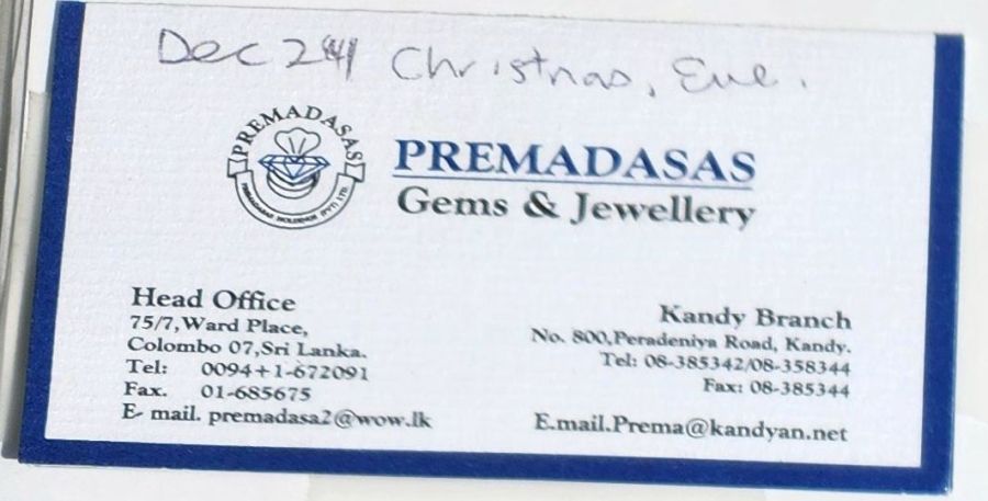 Suzanna Travels to Sri Lanka