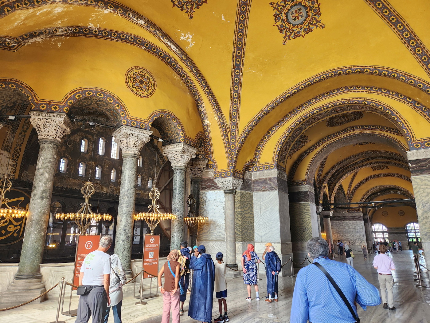 Hagia Sophia columns