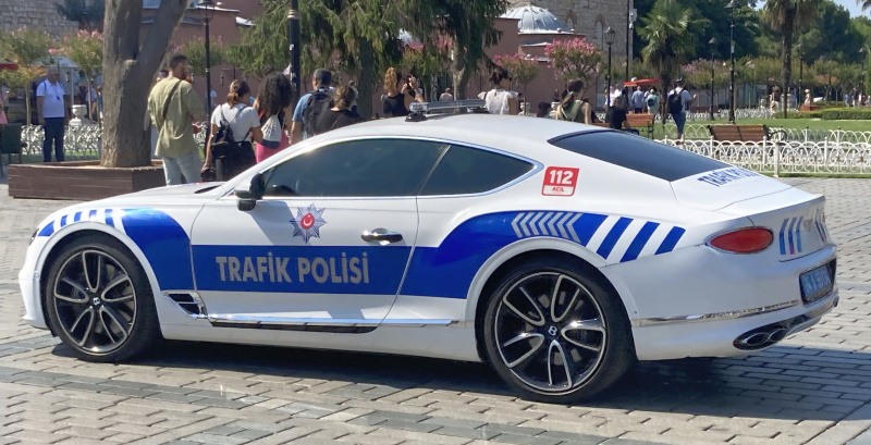 Turkey photo police car