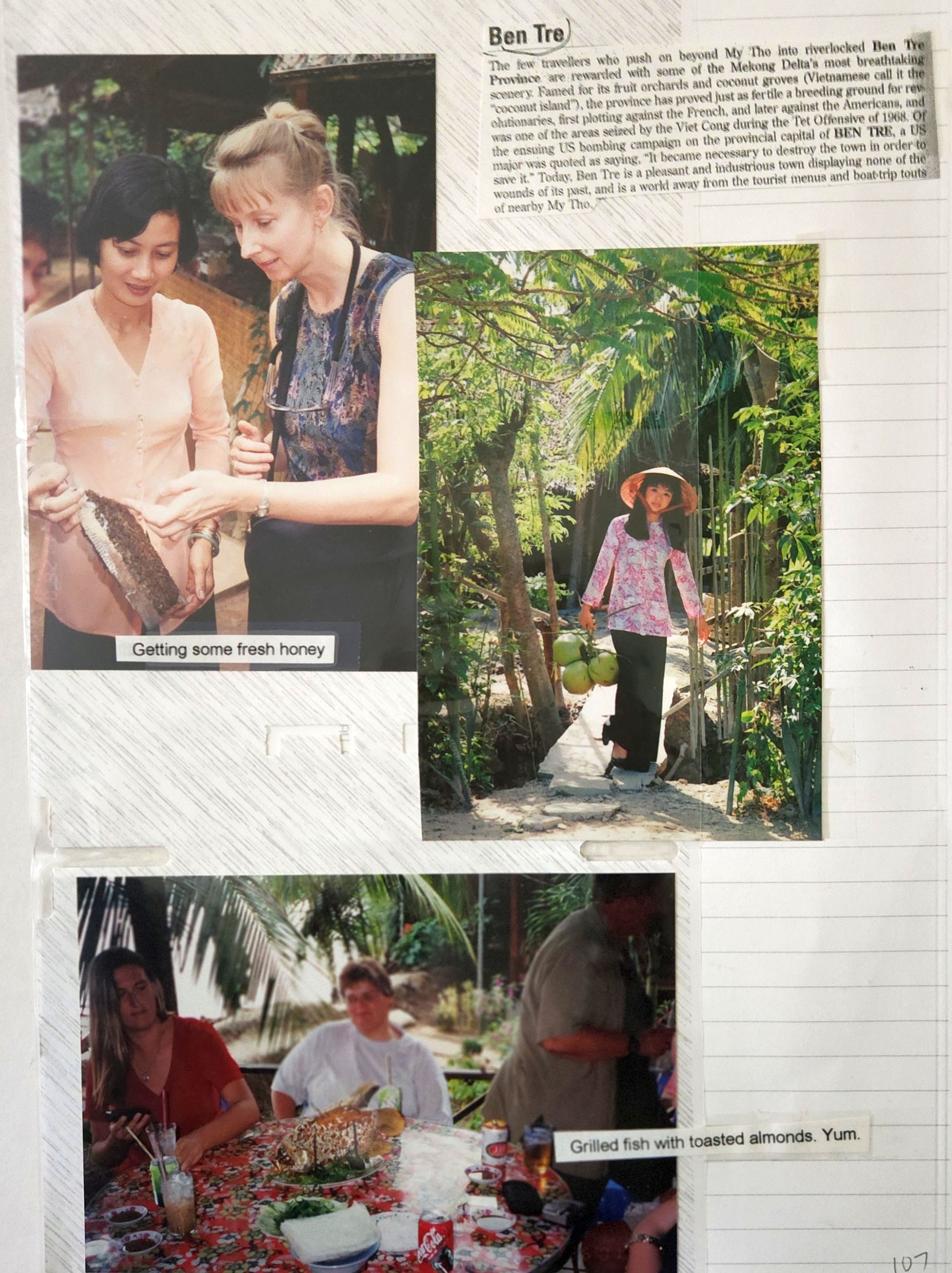 2001 Suzanna Travels to Vietnam and Cambodia